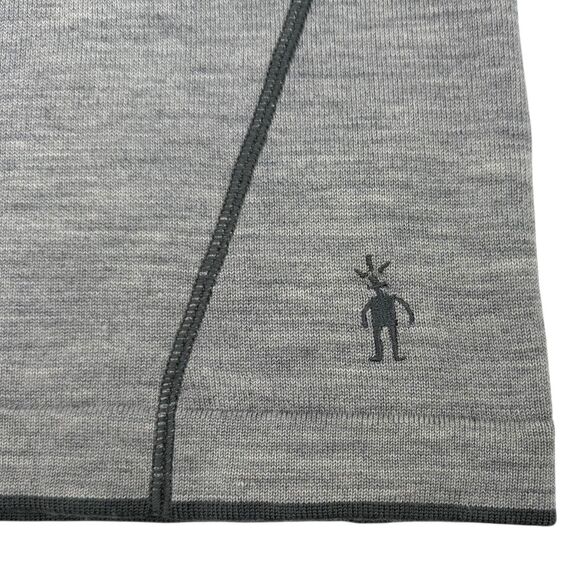 Smartwool Men's Merino Wool Half Zip Sweater Heather Gray XL - Picture 5 of 10